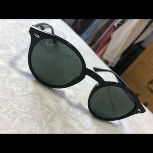 Black Round Frame Ray-Bans